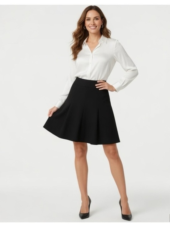 Tracy Evans Dresses & Skirts - Tracy Evans Women’s Elegant Black A-Line Skirt Size 7